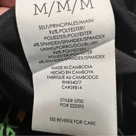 Cabi Floral Wrap Skirt M - Picture 7 of 9